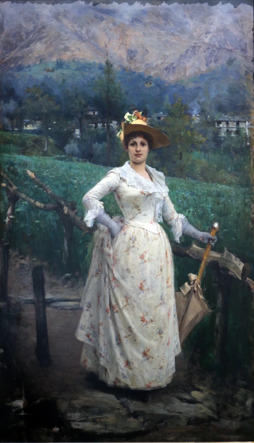 Signora in aperta campagna - Palazzo delle Belle Arti, Roma